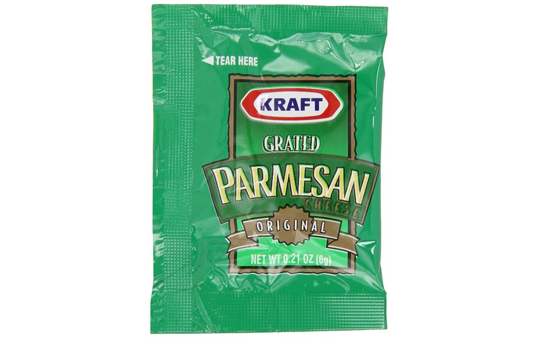Kraft Grated Parmesan Cheese   Pack  6 grams